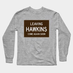 STRANGER THINGS: Leaving Hawkins Long Sleeve T-Shirt